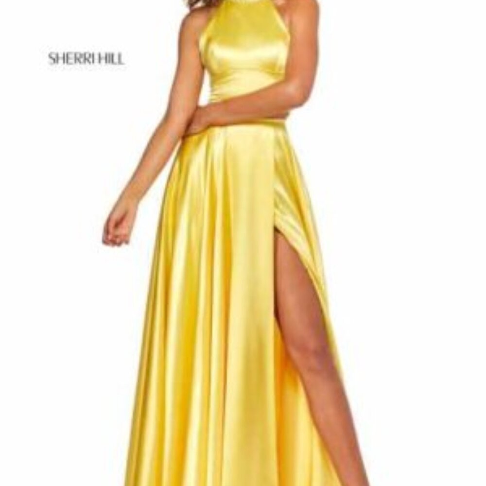 SHERRI HILL 52491  EMERALD  size 2